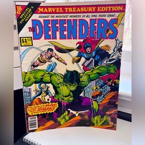 💥✨ Vintage Marvel Treasury: The Defenders Comic (1970s, Issue #16) ✨💥